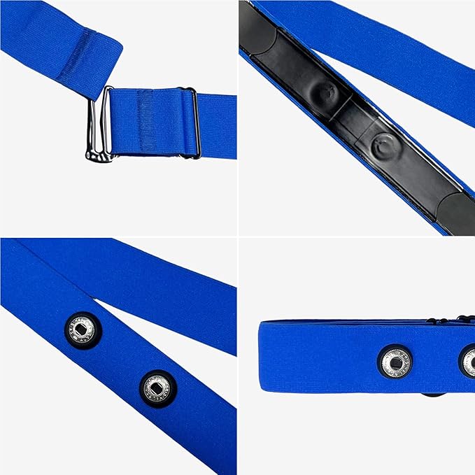 Comfortable Heart Rate Chest Replacement Strap for Polar H10 H9 Garmin Wahoo Coospo PowrLab Fitcent Magene MOOFIT IGPSPORT
