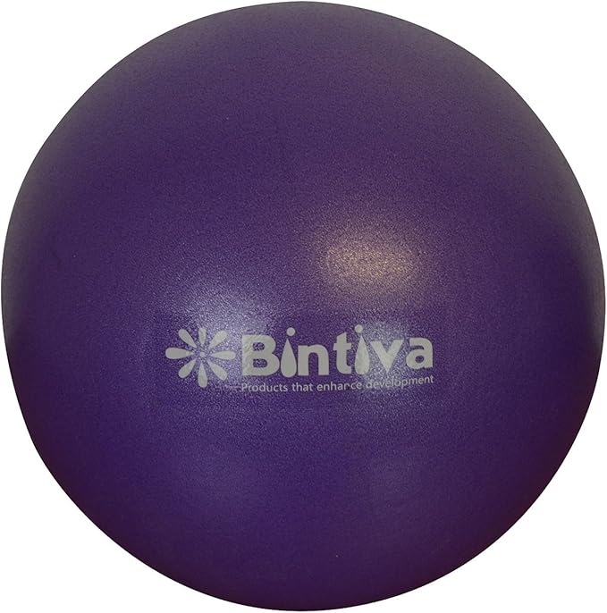 bintiva Mini Pilates Ball 7-9 Inch Stability Ball Used for Exercise Yoga Pilates and Therapy