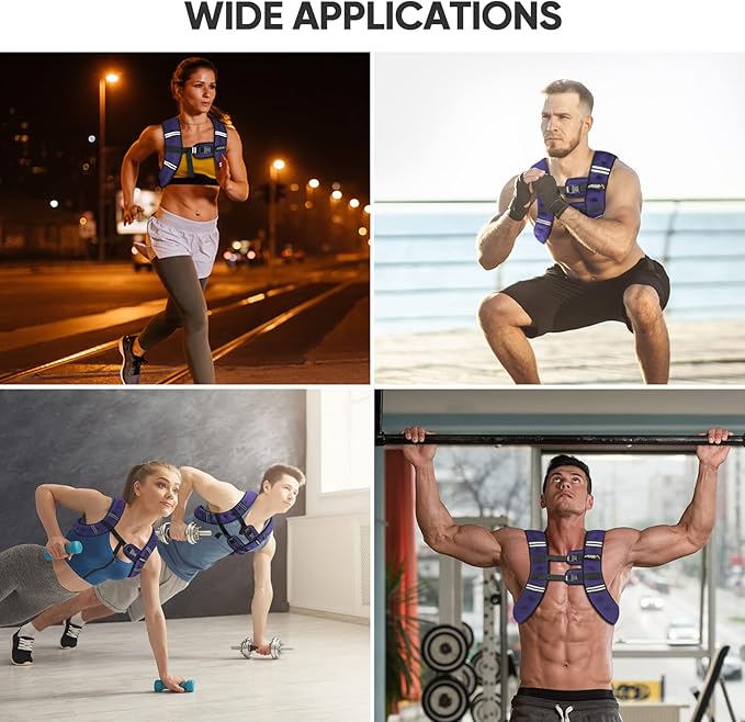 APEXUP Weighted Vest Men Women, Weight Vest for Women Workout Equipment for Strength Training Running