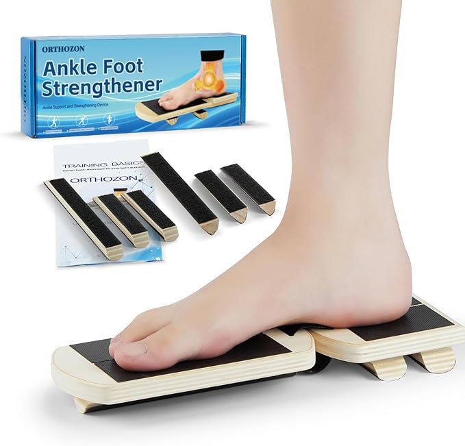 Ankle Foot Strengthener, Sprain Exerciser, Single Leg Balance Board for Stability Training, Posture Corrector, Home Gym Fitness Equipment