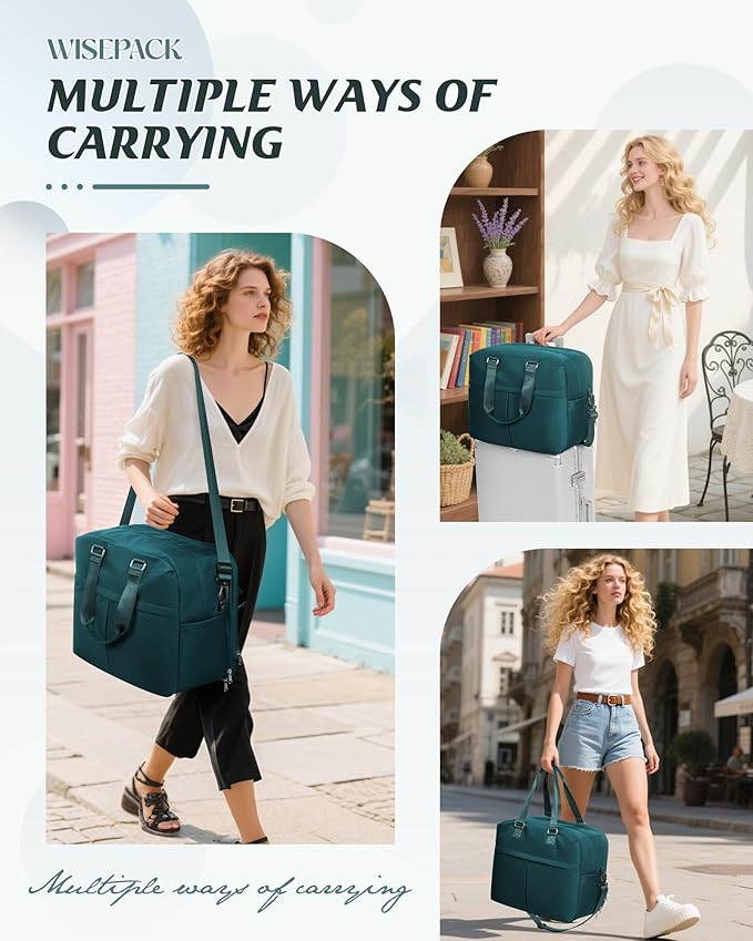 Gym Bag Womens,Travel Duffel Carry on Bag Sport Tote Bag Weekend Overnight Bag