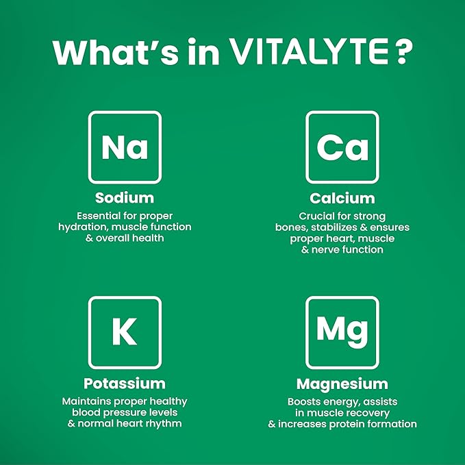Vitalyte Electrolytes Packets Isotonic Sports Drink | Electrolytes Powder Packets Sports Nutrition Electrolyte Replacement Drinks Dehydration Relief Packets