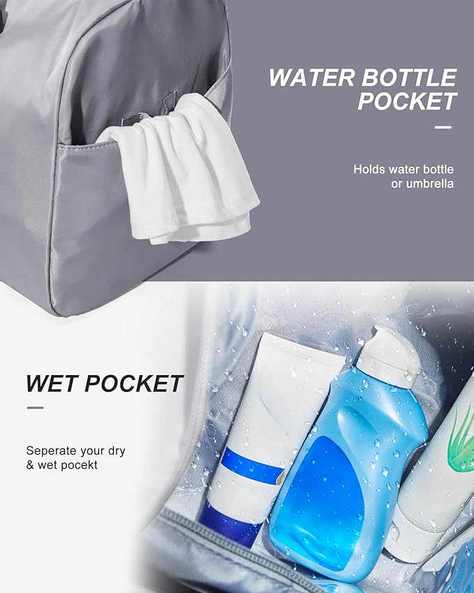 Gym Bag Womens,Travel Duffel Carry on Bag Sport Tote Bag Weekend Overnight Bag