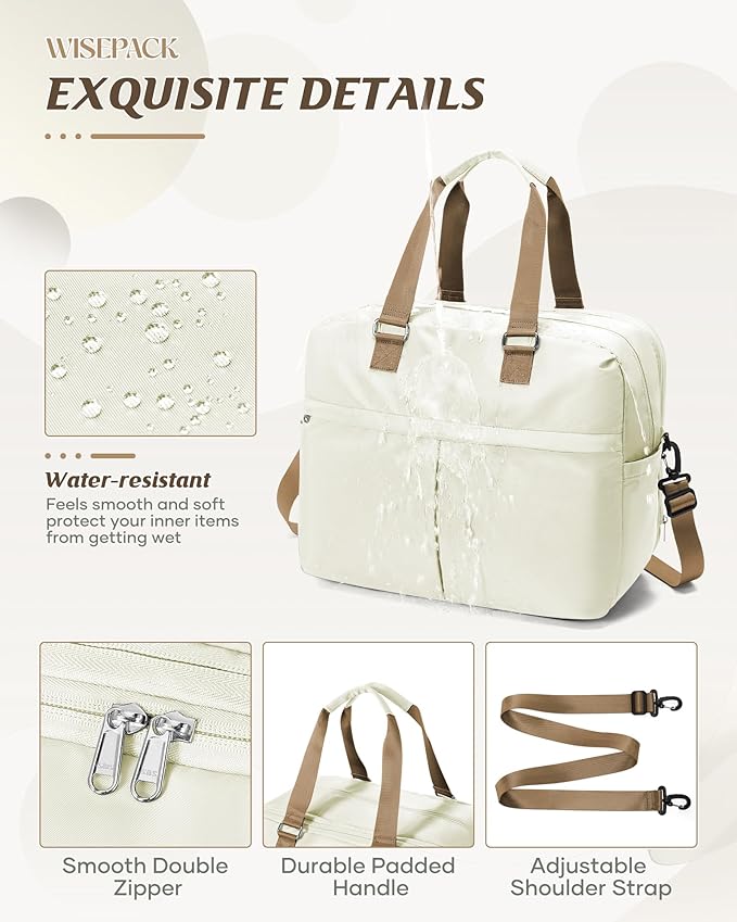 Gym Bag Womens,Travel Duffel Carry on Bag Sport Tote Bag Weekend Overnight Bag