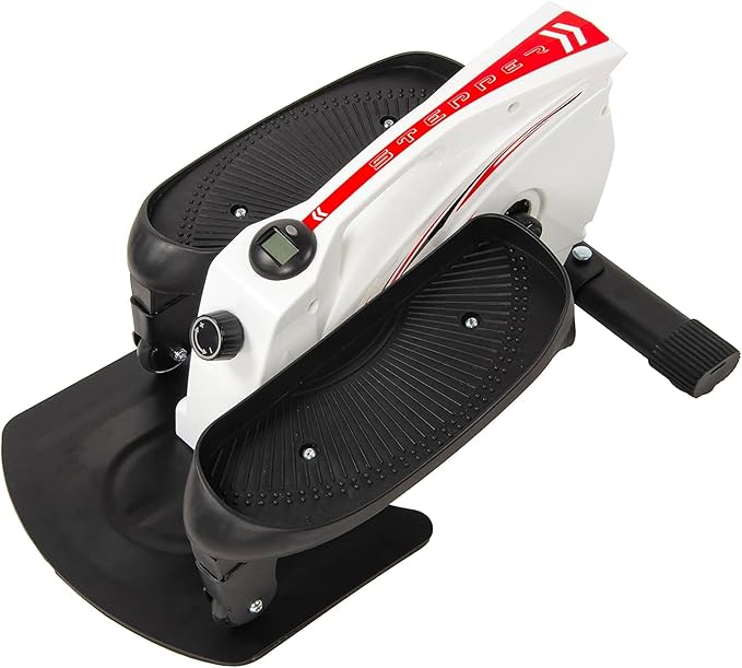 Fitvids Steppers for Exercise, Stair Steeper with Resistance Bands, Portable Stepper Capable of Full-Body Exercise, Low Noise and Smooth, Bear 300 lbs