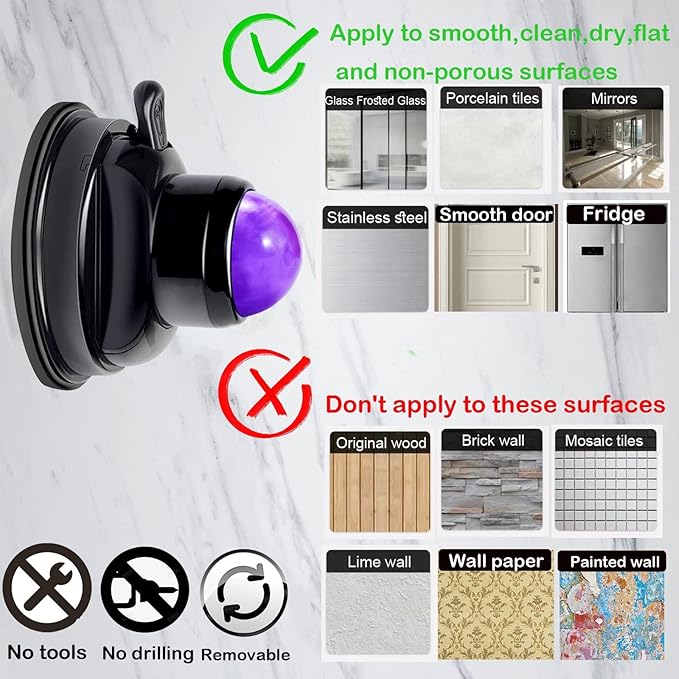 Mountable Massage Ball Roller,Back Neck Massager Wall Mount,Trigger Point Ball for Full Body Sore Muscle Recovery,Knots,Myofascial Release and Massage Therapy