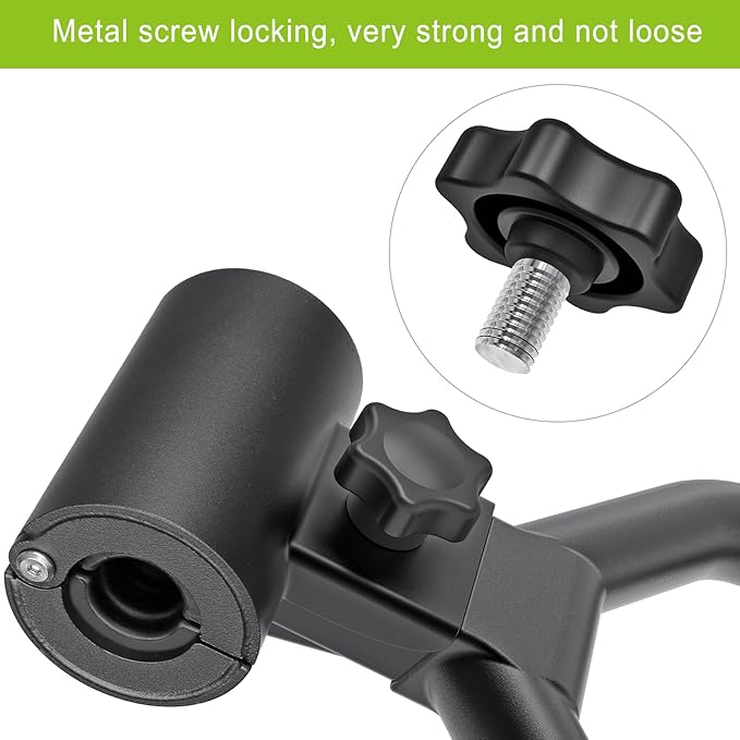 SELEWARE Versatile Steel Dumbbell to Kettlebell Converter Handle, Non-Slip Ergonomic Grip, Quick Installation Fits Most Dumbbells Up to 100lbs