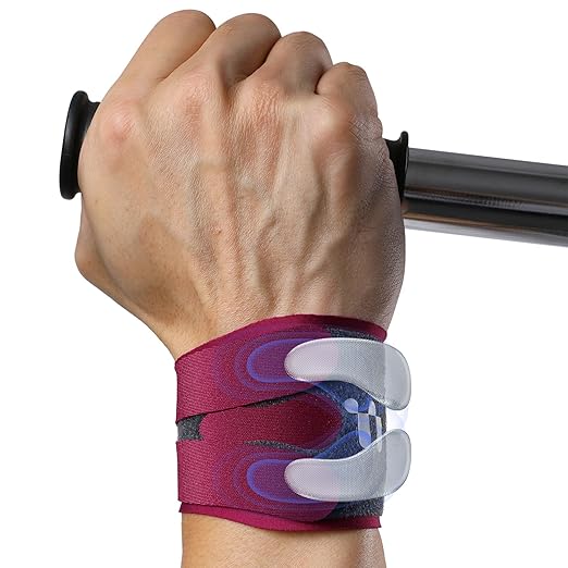 Ultra Thin TFCC Wrist Brace for TFCC Tear with 3D Cushion Pads, Ulnar Wrist Brace for Ulnar Sided Wrist Pain, Adjustable Compression Wrist Wrap for Sports Tennis Golf Weight Bearing, 1 Pack