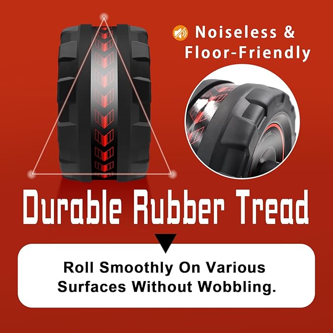 Ab roller wheel with knee pad for abdominal exercise core workout weight loss no noise easy to assembling light weight perfect home gym equipment for men & women