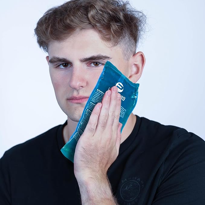 Fittest Pro Gel Ice Pack for Hot Cold Compress, Gel Ice Packs for Injuries, Reusable, Soft Ice Packs for Injuries Reusable, Injury Ice Pack