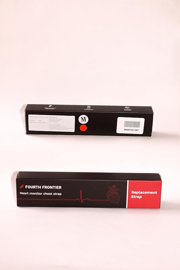 Replacement Heart Rate Chest Monitor Strap, Compatible with Frontier X2 Wahoo Tickr Polar Garmin HRM Coospo