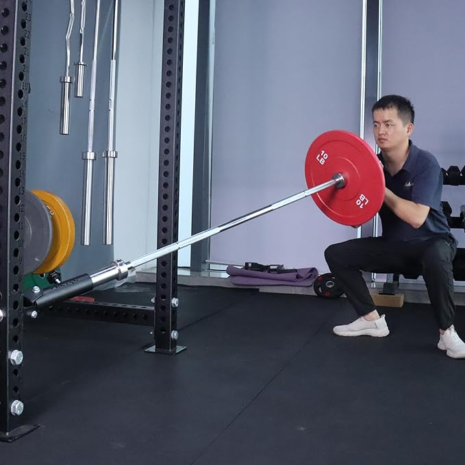 T-Bar Row Landmine Attachment for Barbell 360 Swivel Landmine Base - Fits 1' Standard & 2' Olympic Bar, Gym Home Fitness, Squat, Deadlifts