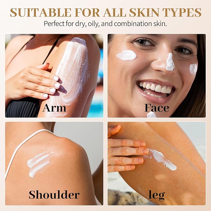 Tallow Sunscreen Grass-Fed Beef Tallow Sunscreen with Non Nano Zinc Oxide SPF50 Mineral Natural Sunblock for Face and Body Non-Greasy, 3 OZ