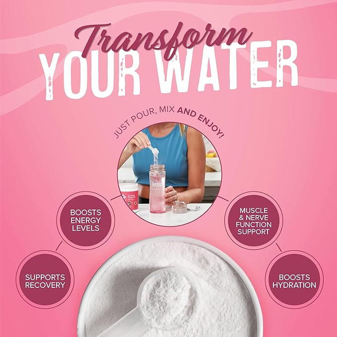 JUNP Electrolytes Powder No Sugar No Carbs – Vine Ripened Grape Infused Drink Mix - Potassium & Salt Electrolyte Hydration Powder Zero Calorie Sugar Free Electrolyte Powder,180 Servings