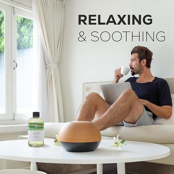 Aroma Country Kevra Diffuser Oil - Luxury Essential Oils for Diffuser Refill & Air Freshener Room Spray - Long-Lasting & Natural Home Fragrance, Garden Lily Scented Oil for Diffusers (8.5 Fl. oz)