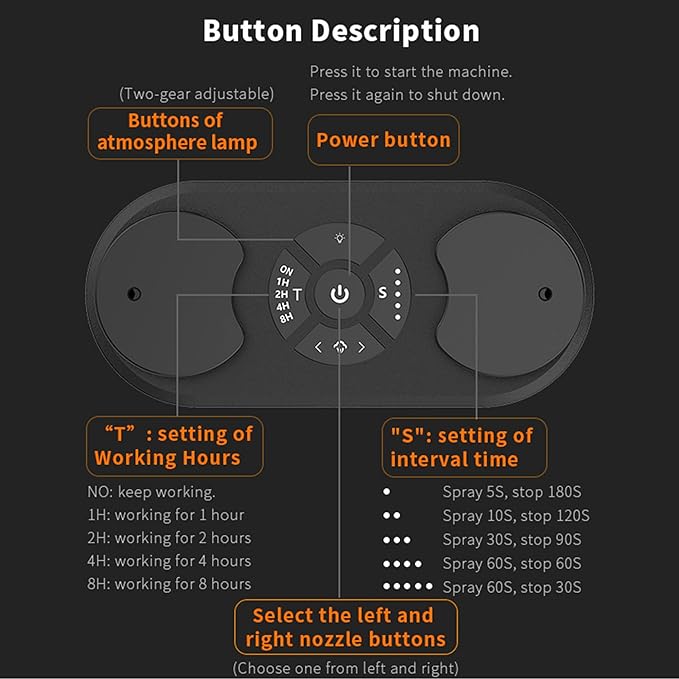 Waterless Essential Oil Diffuser - Portable Nebulizer Aroma Diffuser Battery Operated Cordless, No Water Oils Aromatherapy Diffuser, Luxury Scents Diffuser Electrico for Car Home Hotel (Grey)