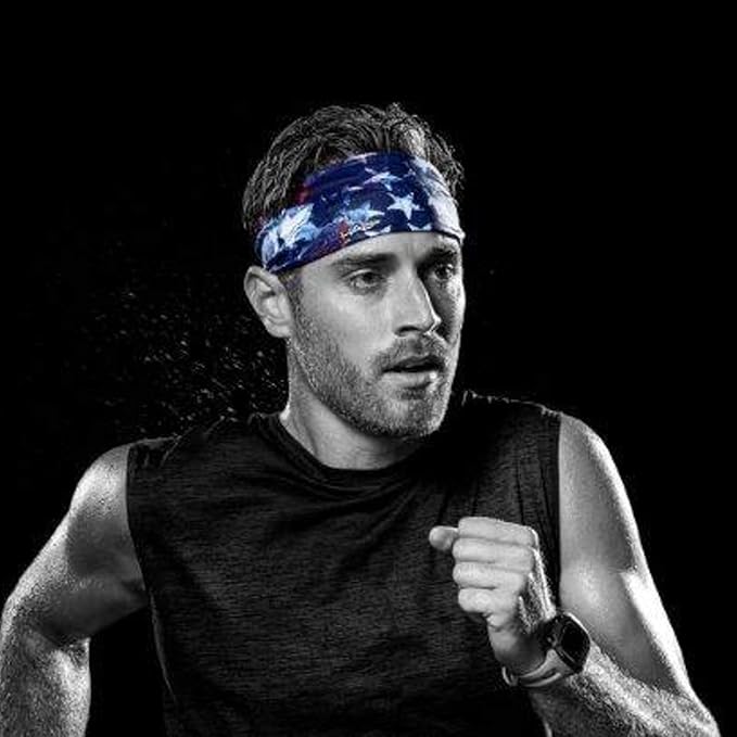 Halo Headband Bandit - 4" Wide Pullover Sweatband for Both Women and Men