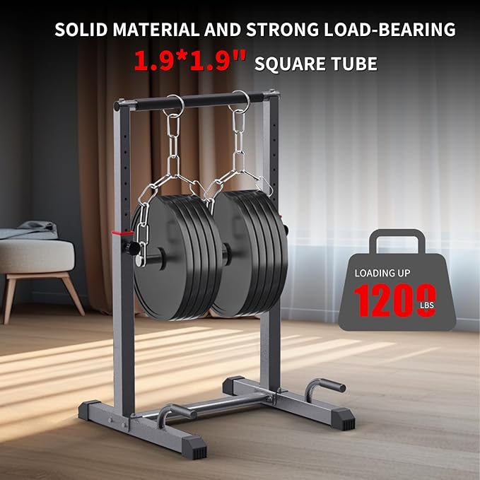 K KiNGKANG Dip Bar Station Set, 9 Level Adjustable, 1200lbs Heave Duty Dip Station for Full Body Workout Fitness,Functional Parallettes Bars