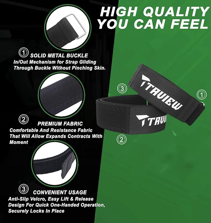 Occlusion Bands for Women Glutes & Hip Building, Blood Flow Restriction Bands BFR Bundle Booty Bands, Best Fabric Resistance Bands for Exercising Your Butt, Squat, Thigh, Fitness