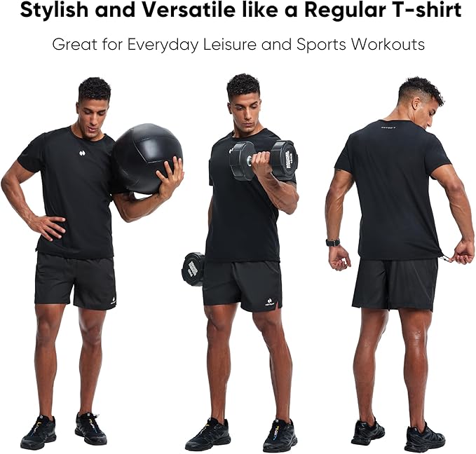 HOTSUIT Sauna Shirt for Men Workout Sweat Suit Heat Trapping Tops Fat burning Compression Shirts for Gym Exercise Boxing