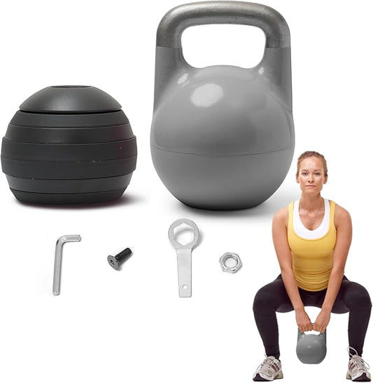 Kettlebell Kings Powder Coated Kettlebell Weights - 9-97 lb Strength Training Kettlebells for Men and Women - Hand Weights Workout Gym Equipment - Weights Set for Home Gym- New
