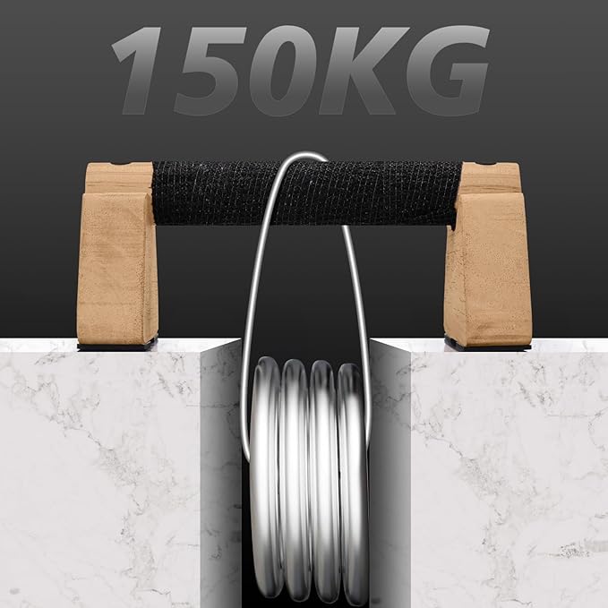 Parallettes Bars - Wooden Calisthenics Equipment for Handstand Training, Push Up Bars & Calisthenics Bar - Handstand Blocks and Pushup Handles for Men