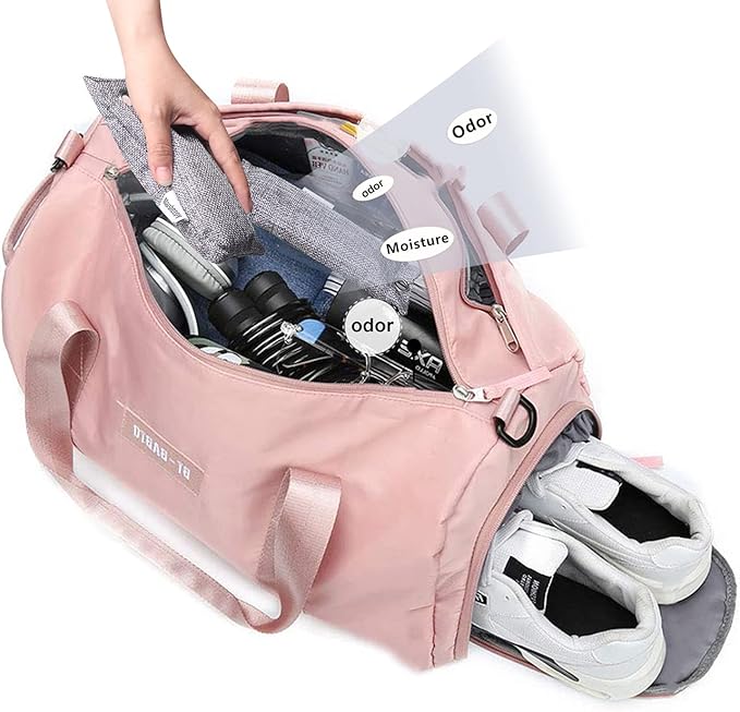 Marsheepy 24 Pack Charcoal Shoe Deodorizer Bags, Bamboo Charcoal Air Purifying bags, Odor Absorber, Odor Eliminator for shoes, Home, Closet, Pet(24X50g)