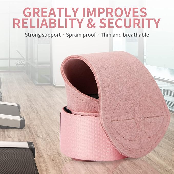 Adjustable Neoprene Padded Wrist straps for Weightlifting,Weight Lifting Straps Gym weight lifting wrist wraps,Gym Accessories for women for Men/Women(Pair)