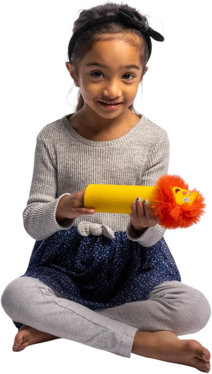 Rory Junior – Breathing Fidget Tool for Kids, Teaches Lion’s Breath for Calming & Emotional Regulation, Screen-Free, Tactile Stress Relief Toy for Home, School & Travel