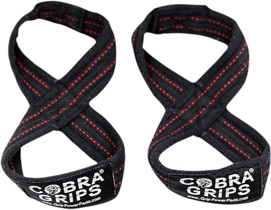 Deadlift Straps Figure 8 Loop Lifting Straps The #1 Choice for Power Lifters weightlifters workout Enthusiasts