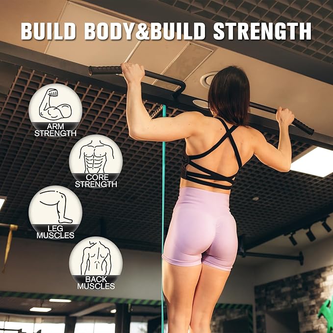 RitFit Pull Up Assist Band - Premium Resistance Band for Pull Up Assistance, Resistance Training, Body Stretching, Powerlifting, Mobility Training