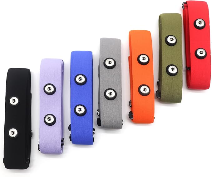 Polar H10 H9 H7 Chest Strap Replacement - Adjustable Soft HRM Compatible with Polar Heart Rate Sensor