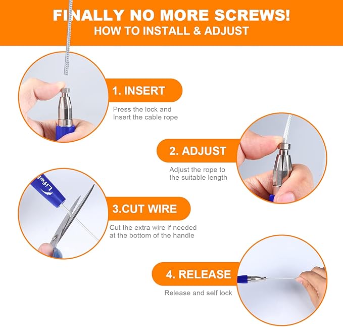 Jump Rope, High Speed Weighted Jump Rope - Premium Quality Tangle-Free - Self-Locking Screw-Free Design - Jump Ropes for Fitness - Skipping Rope for Workout Fitness, Crossfit & Home Exercises