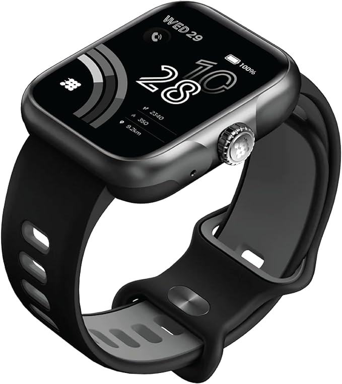 Cubitt Viva Pro Smartwatch/Fitness Tracker with 1.78" Touch AMOLED Screen, Bluetooth Calling, Built in GPS, 60+ Sports, Blood Oxygen, Heart Rate, Stress and Sleep Monitor, Waterproof, Step Counter