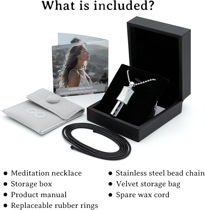 528 Hz Breathing Meditation Whistle Stress Relief Calm Meditation Whistle Frequency Sound Healing Device by Adjusting The Breathing for Anxiety Relief Mindfulness