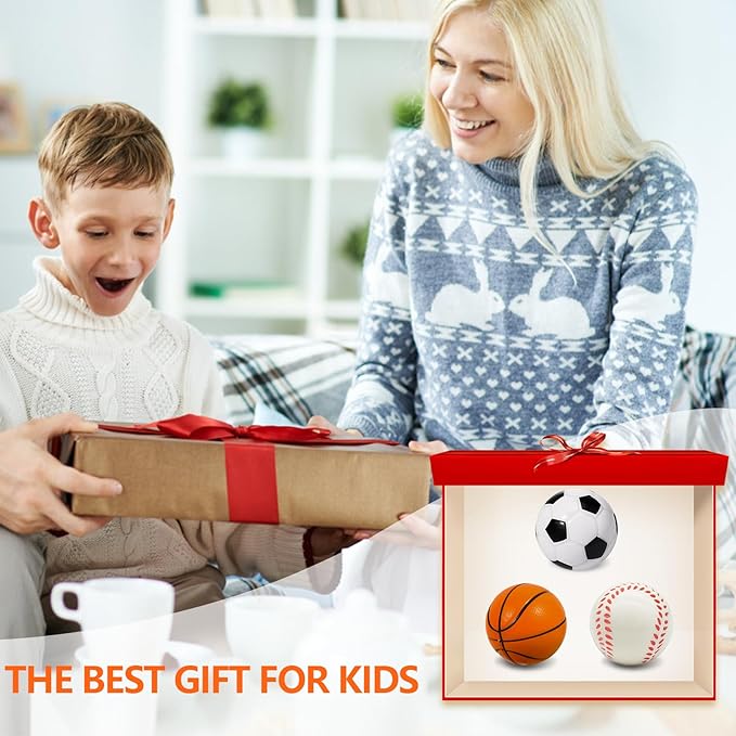 Urspasol 12-Pack Mini Basketball Stress Balls 2.5 Inch Soft Foam Basketballs for Kids Small Squeeze Sport Balls Party Decorations, Favors Goodie Toy & Anxiety Relief Hand Exercise, School Rewards