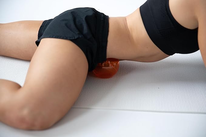 Hip Flexor Release Ball by The Original Inventor of The Hip Hook™ | Psoas Massage Ball for Pain Relief & Trigger Point Muscle Therapy