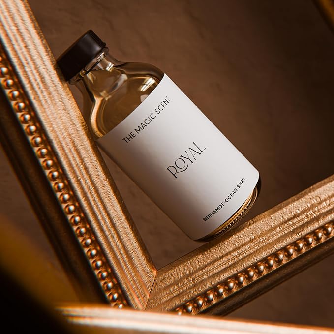 The Magic Scent Royal Hotel Diffuser Oil - Cold-Air & Ultrasonic Scented Oils for Diffuser Inspired by The Ritz Hotel, London - Essential Oils for Diffusers Aromatherapy - 4 fl oz, 120 mL