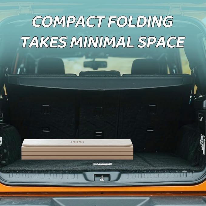 ILILI Foldable Yoga Mat 71 * 24 * 0.3'' - TPE Non-Slip Fitness Mat for Home,Waterproof & Lightweight (2lb) for Home gym, Pilates & Stretching,Fitness Workouts | 7-Fold Portable Design