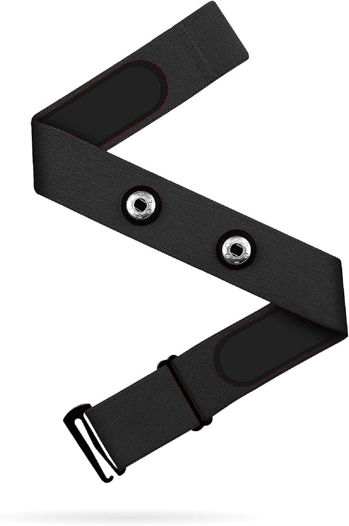 Replacement Heart Rate Chest Monitor Strap, Compatible with Frontier X2 Wahoo Tickr Polar Garmin HRM Coospo