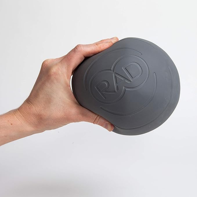 RAD Centre – Soft Yoga Deep Tissue Massage Ball – Myofascial Release Ball for Abdominal, Psoas, Neck & Stomach Massage – Trigger Point & Mobility Therapy