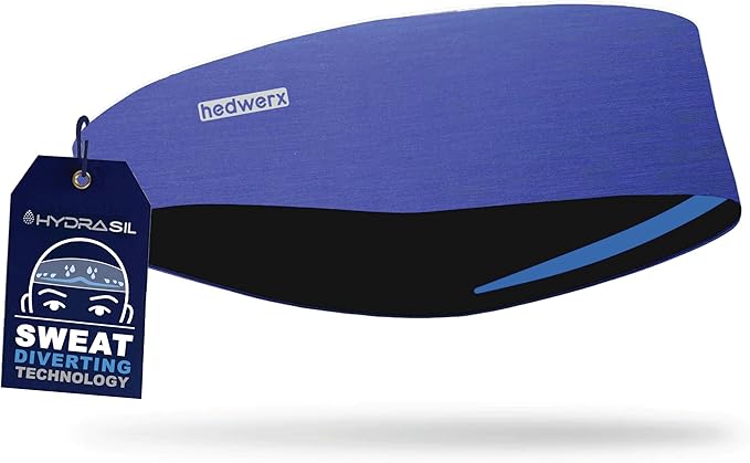 Hydra2 Headbands for Women & Men | Sweat Diverting, Hair Bands for Athletes, Gym, Cycling & Fitness | Flatweave