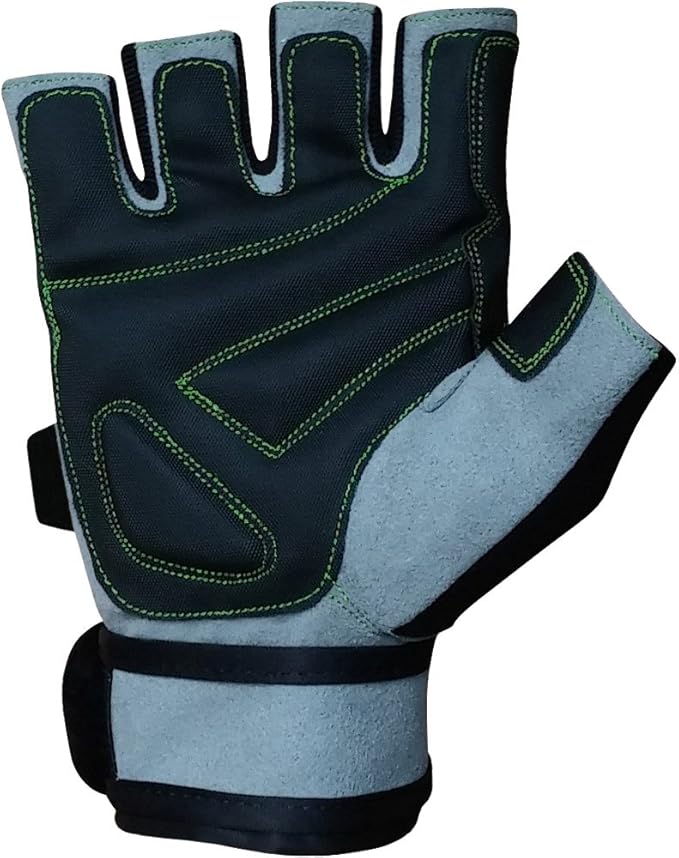 Meister Wrist Wrap Weight Lifting Gloves w/Gel Padding
