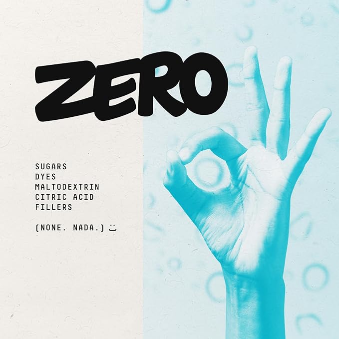 Keto Chow SALTT Electrolytes Powder Packets, Zesty Orange (30 Hydration Packets) - Magnesium, Potassium, Sodium, Trace Minerals - Vegan, Sugar Free, Gluten Free - Travel Essentials - Made in USA