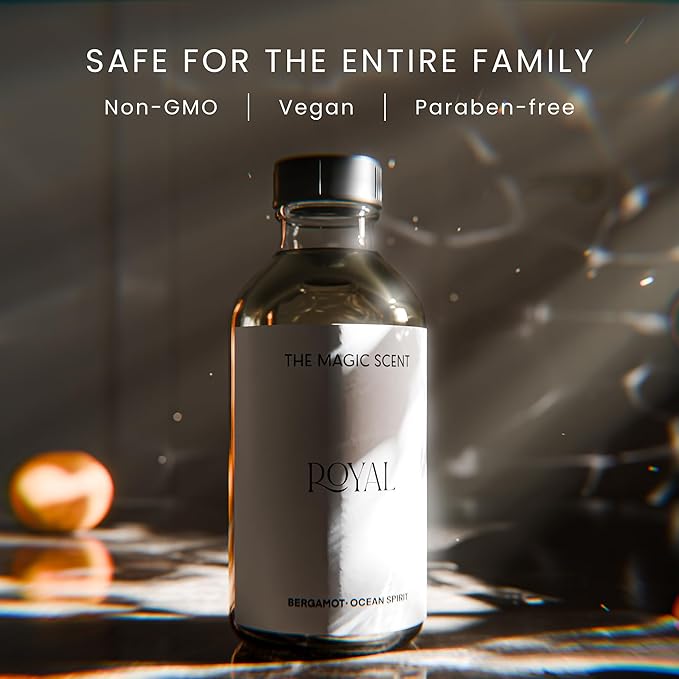 The Magic Scent Royal Hotel Diffuser Oil - Cold-Air & Ultrasonic Scented Oils for Diffuser Inspired by The Ritz Hotel, London - Essential Oils for Diffusers Aromatherapy - 4 fl oz, 120 mL