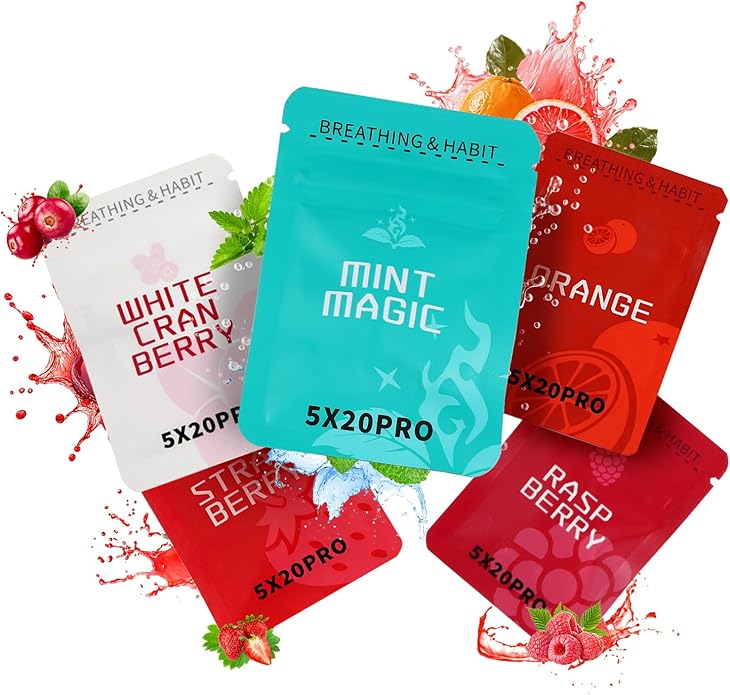 Breathing Necklace, Breathe Free Necklace for Stress Relief, Meditation & Relaxation, Anxiety Necklace Mindful Breathefree Calm Tool with Plant Cores, Natural Switch from Bad Habit