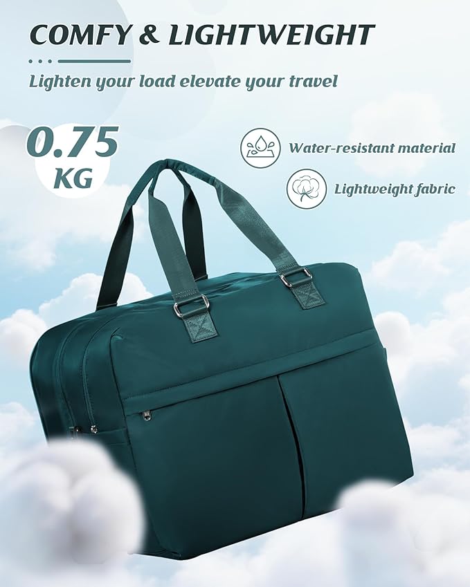 Gym Bag Womens,Travel Duffel Carry on Bag Sport Tote Bag Weekend Overnight Bag