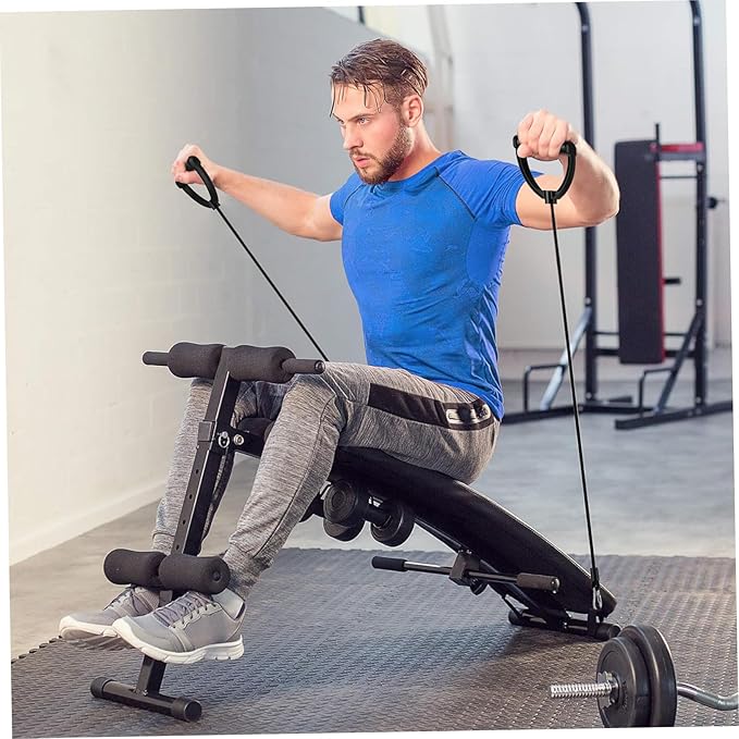 1 Pair Resistance Bands Stepping Machine Assistance Bands Exercise Cords for Weightlifting Strength Training Muscle Toning