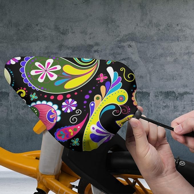 Waterproof Bike Seat Cover with Drawstring Waterproof Bike Seat Rain Cover Seat Protective Water Resistant Bicycle Saddle Rain Dust Cover