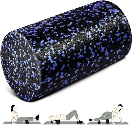 Yes4All High-Density EPP Round Back Roller Foam, Exercise Foam Roller for Yoga, Pilates & Stretching - 12, 18, 24, 36 inch